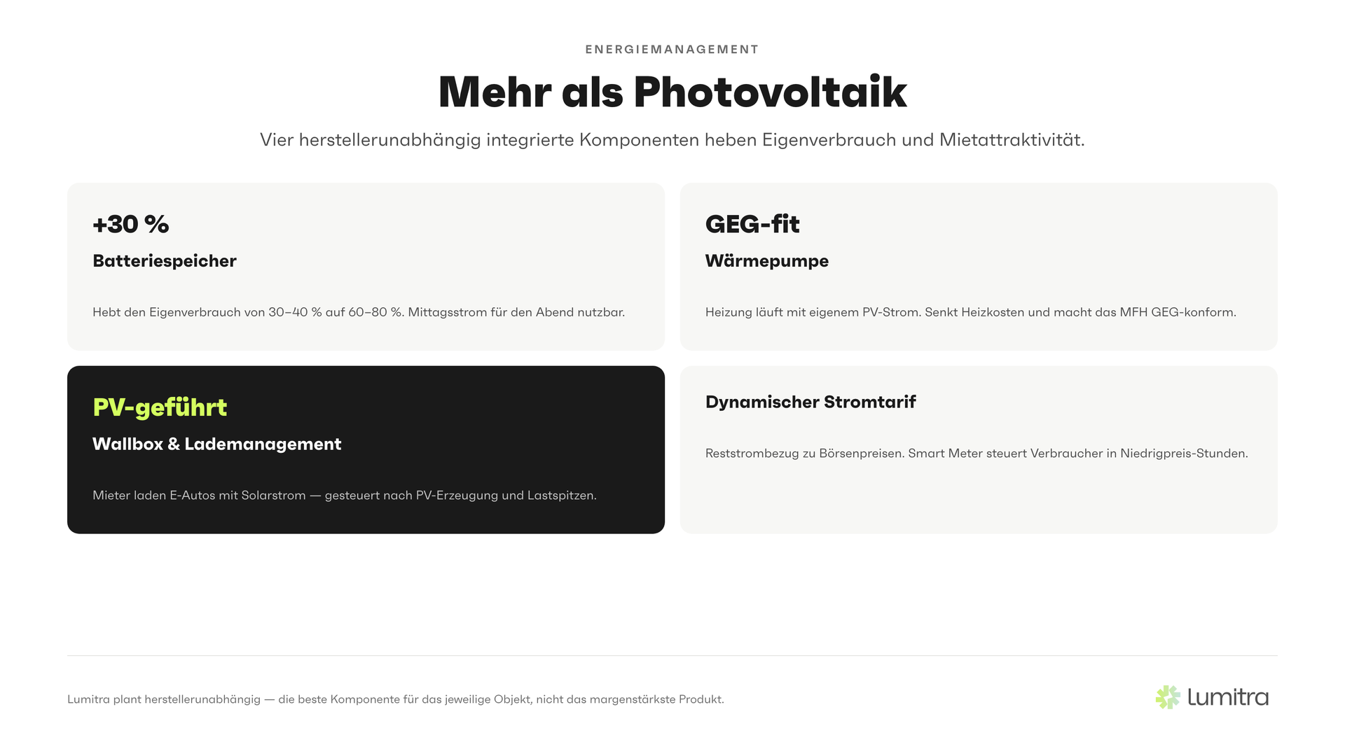 Lumitra-Schaubild: Mehr als Photovoltaik