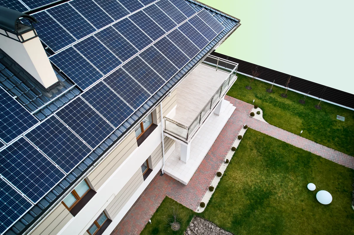 Neubauprojekt mit Photovoltaik-Anlage — Lumitra-Mieterstrom