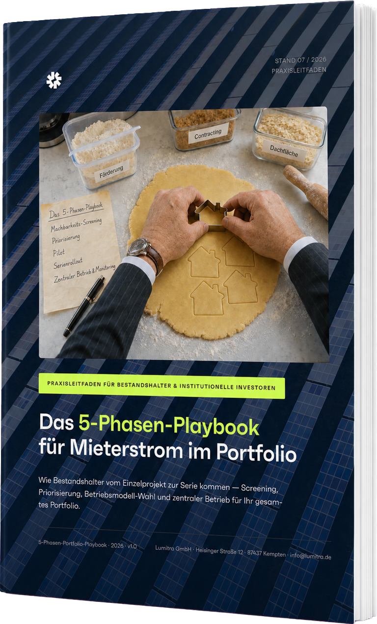 5-Phasen-Playbook Mieterstrom im Portfolio